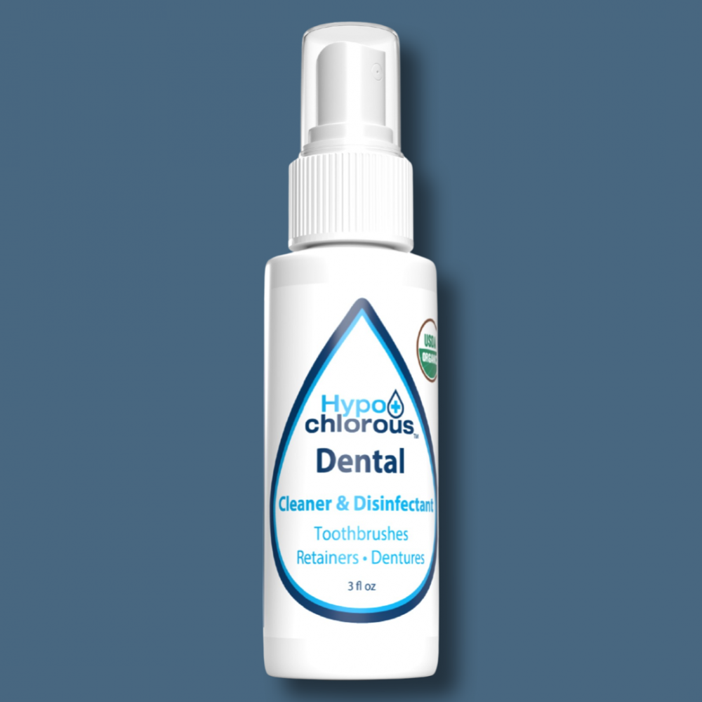 Dental Appliance Cleaner and Disinfectant 3 ounce bottle