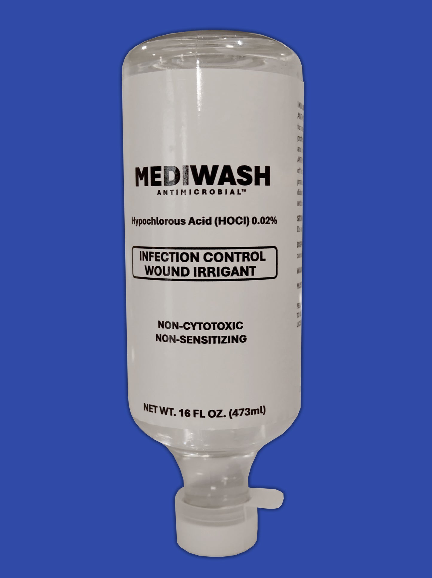 Mediwash Antimicrobial Infection Control Wound Irrigant